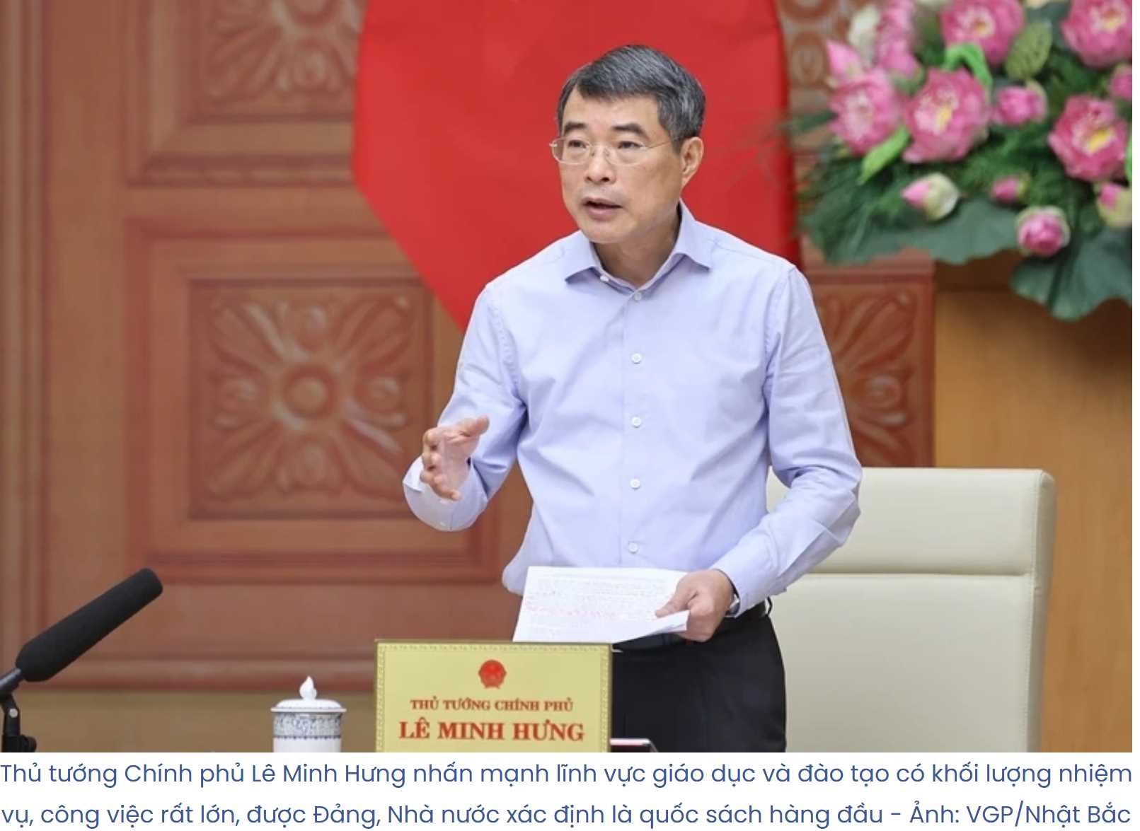 Thủ tướng chính phủ làm việc với Bộ Giáo dục và Đào tạo